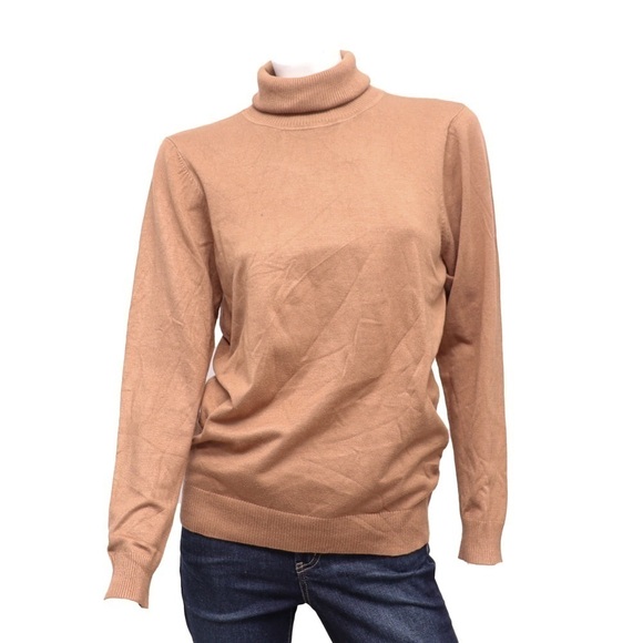 Andrew Marc wool blend turtleneck size medium relax fit - Picture 1 of 7